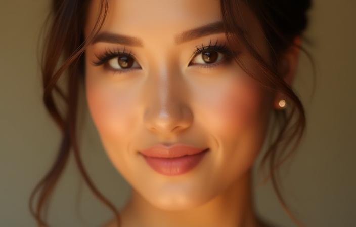 Image representing wedding makeup success.